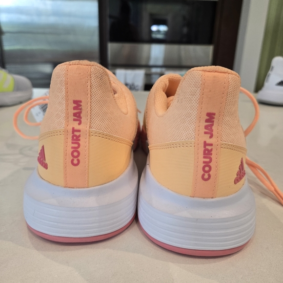 Adidas Courtjam Bounce Tennis Sneakers - Picture 5 of 8